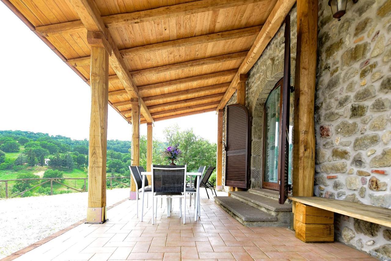 Agriturismo Castello Delle Fornaci - Private Jacuzzi Arcidosso Eksteriør bilde