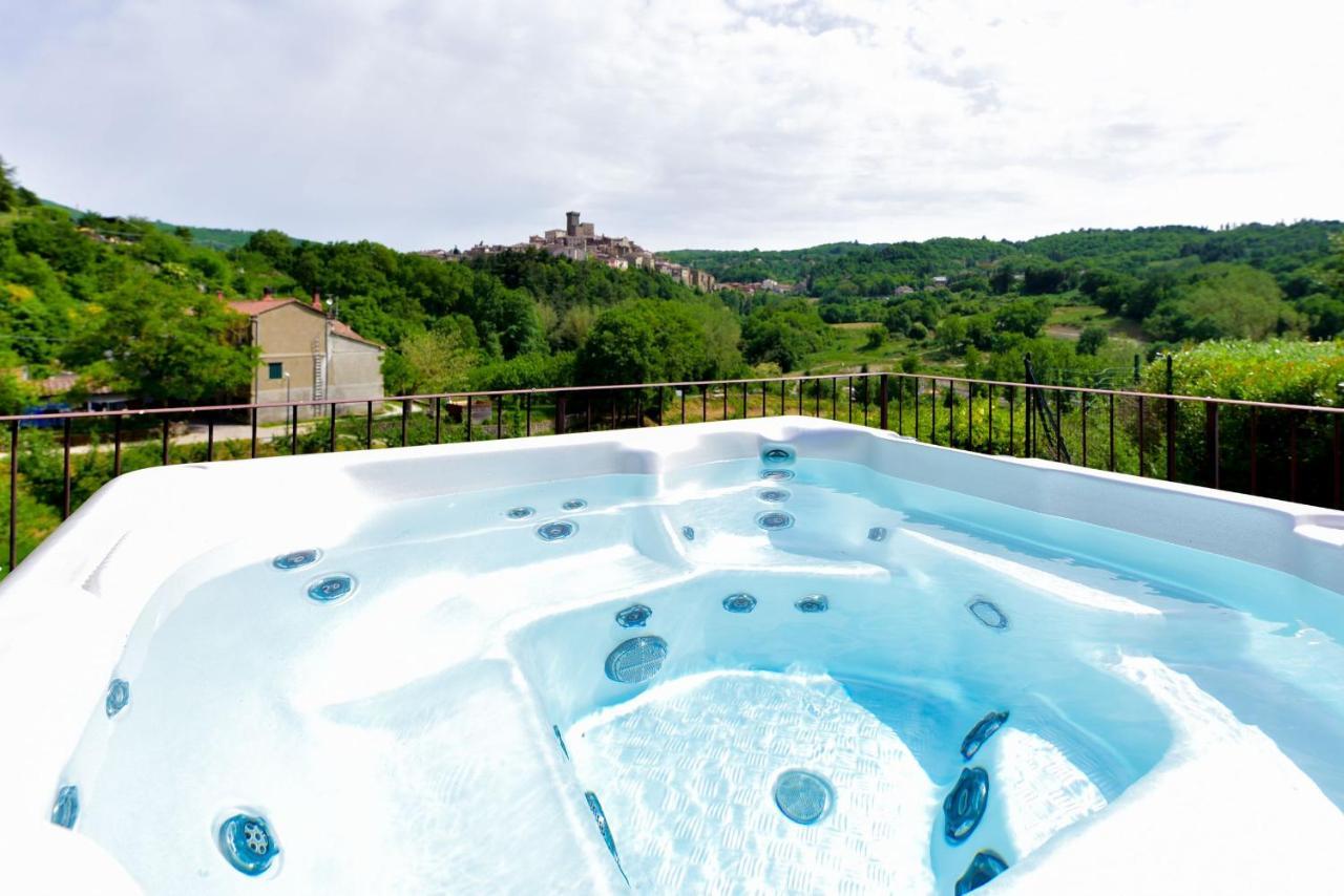 Agriturismo Castello Delle Fornaci - Private Jacuzzi Arcidosso Eksteriør bilde