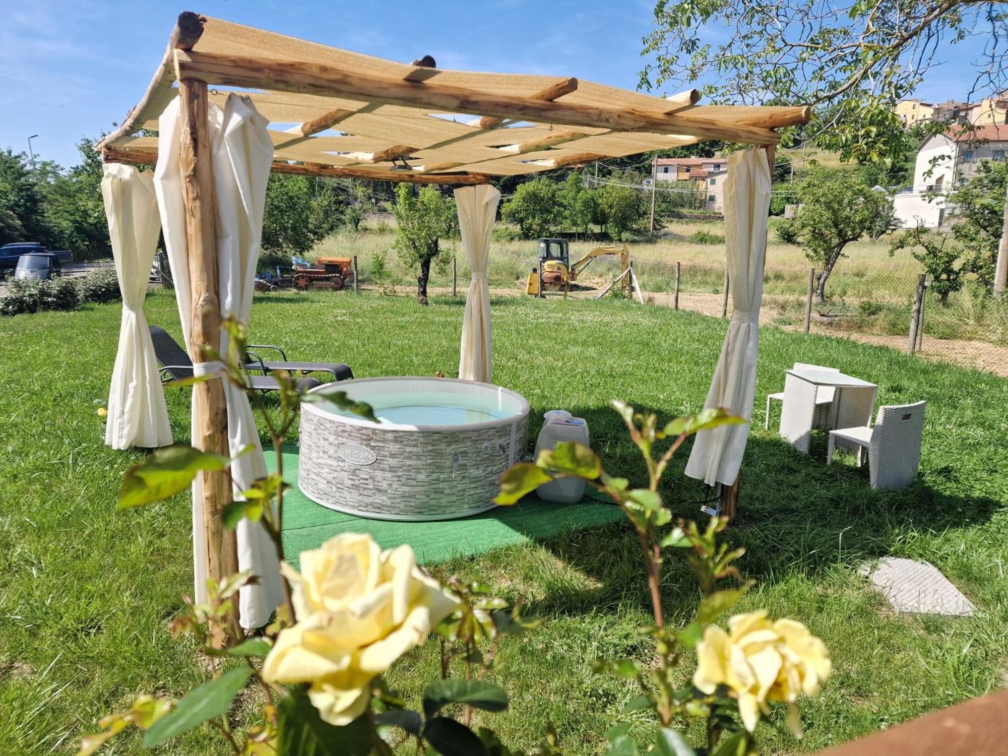 Agriturismo Castello Delle Fornaci - Private Jacuzzi Arcidosso Eksteriør bilde