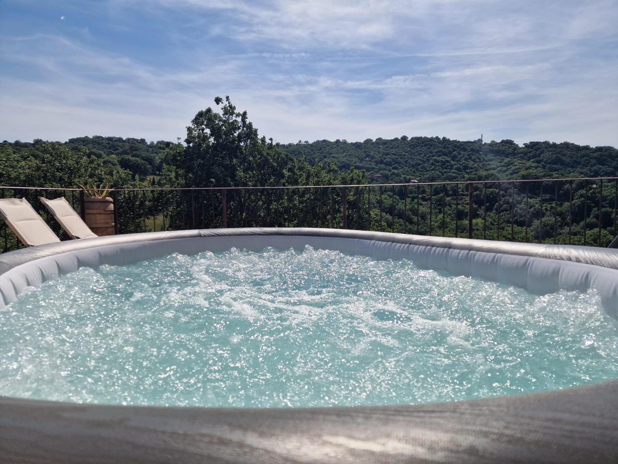 Agriturismo Castello Delle Fornaci - Private Jacuzzi Arcidosso Eksteriør bilde