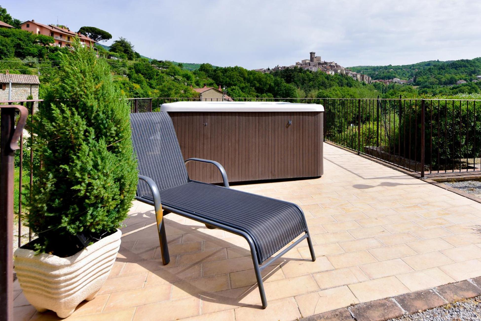 Agriturismo Castello Delle Fornaci - Private Jacuzzi Arcidosso Eksteriør bilde